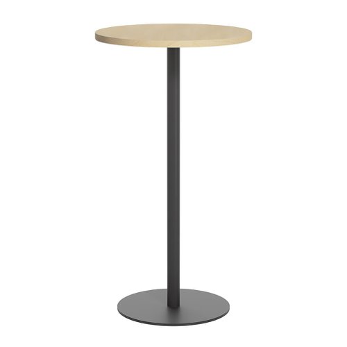 Contract Table High (FSC) 600mm Maple/Black