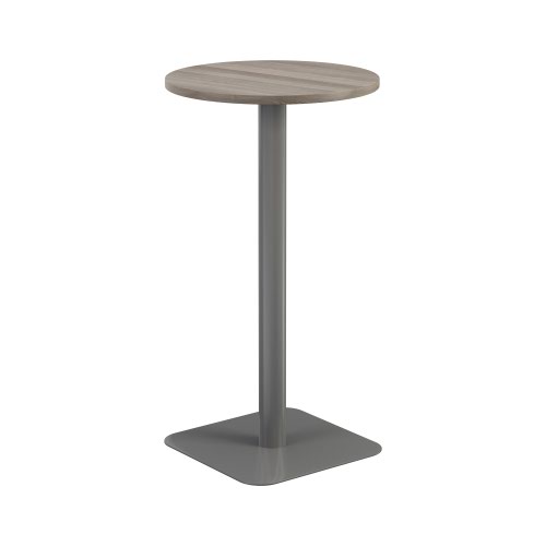 Contract Table High 600mm Grey Oak