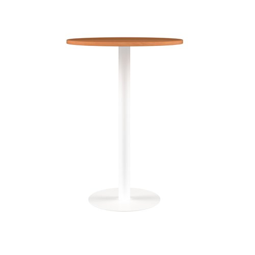 Contract Table High 600mm Beech/White
