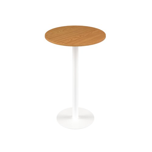 Contract Table High (FSC) 600mm Nova Oak/White