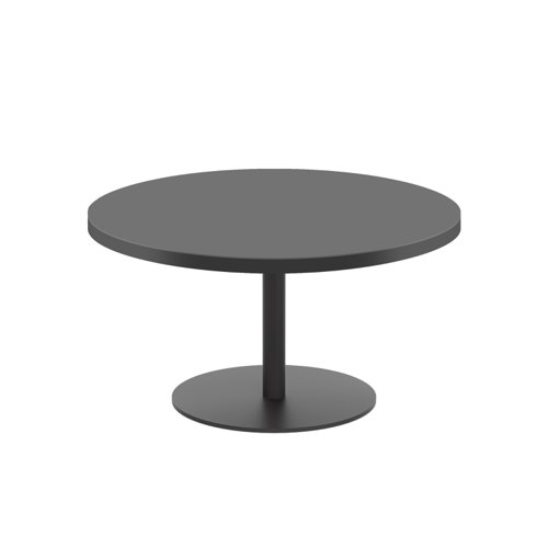 Contract Table Low 800mm Black/Black TC Group