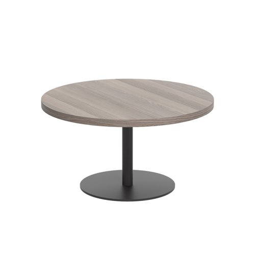 Contract Table Low (FSC) 800mm Grey Oak/Black