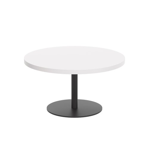 Contract Table Low 800mm White/Black