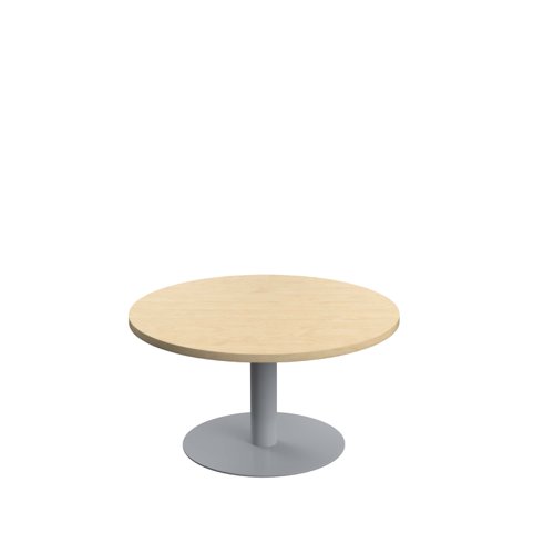 Contract Table Low (FSC) 800mm Maple/Silver