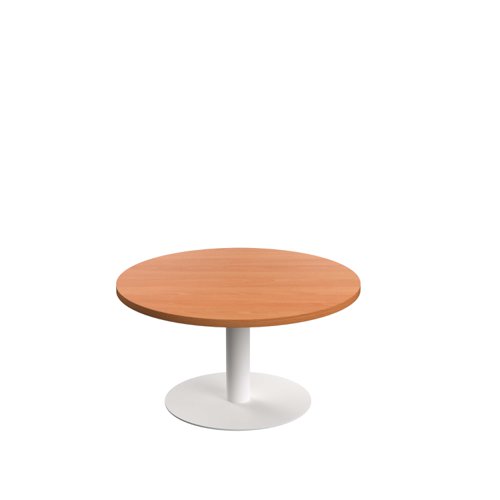 Contract Table Low 800mm Beech/White TC Group