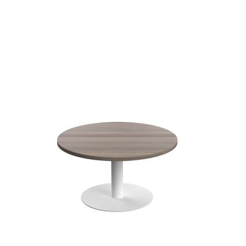 Contract Table Low 800mm Grey Oak/White TC Group
