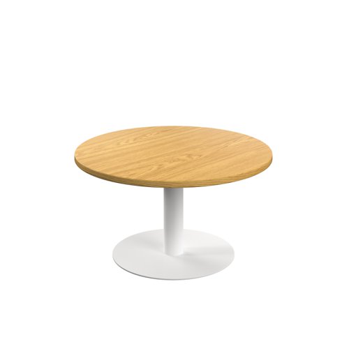 Contract Table Low (FSC) 800mm Nova Oak/White