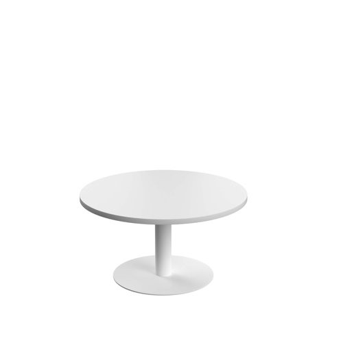 Contract Table Low 800mm White/White