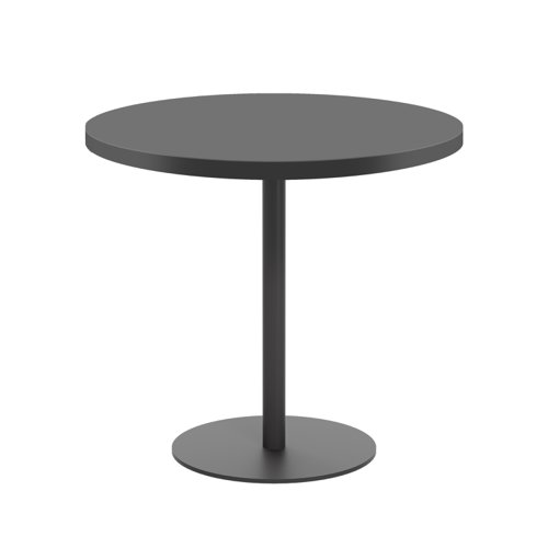 Contract Table Mid 800mm Black/Black
