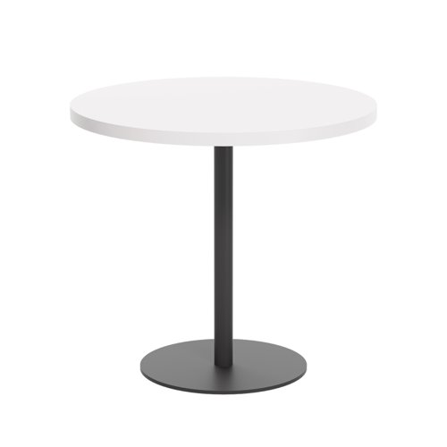 Contract Table Mid 800mm White/Black