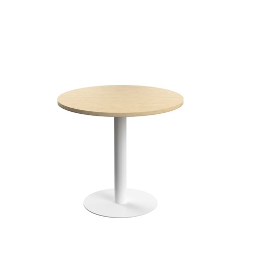 Contract Table Mid (FSC) 800mm Maple/White