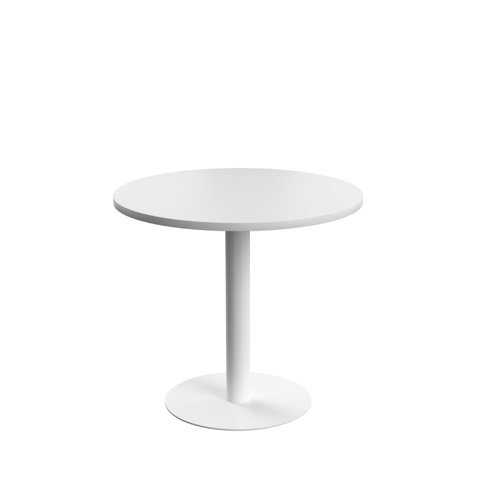 Contract Table Mid : 800mm : White/White