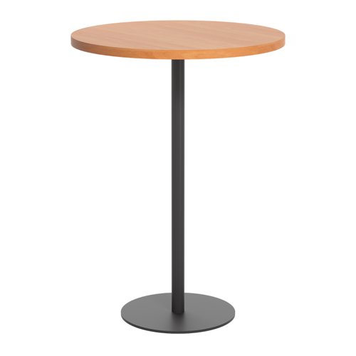 Contract Table High (FSC) 800mm Beech/Black