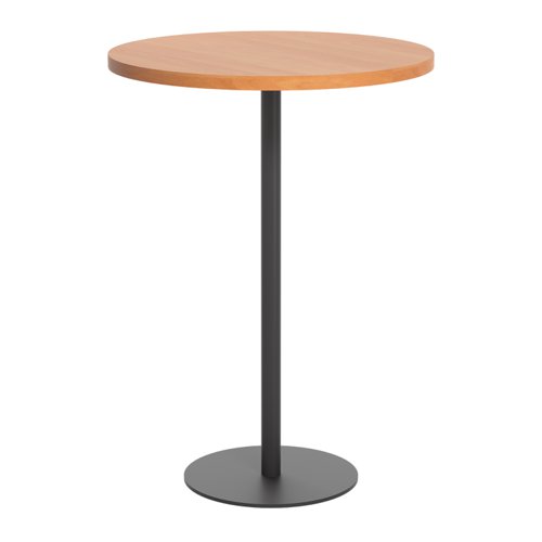 Contract Table High 800mm Beech/Black