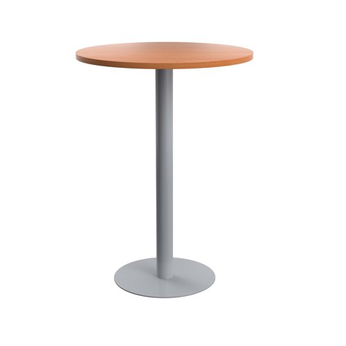 Contract Table High 800mm Beech/Silver TC Group