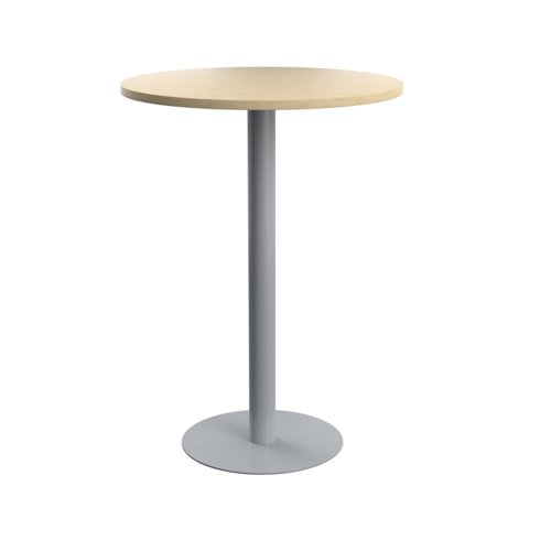 Contract Table High (FSC) 800mm Maple/Silver