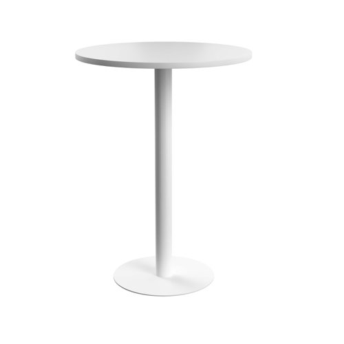 Contract Table High 800mm White/White TC Group