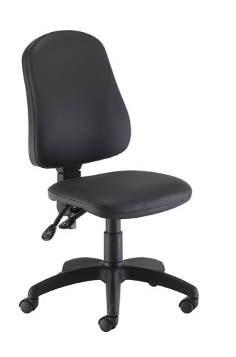Calypso 2 High Back Operator Chair - Black Pu