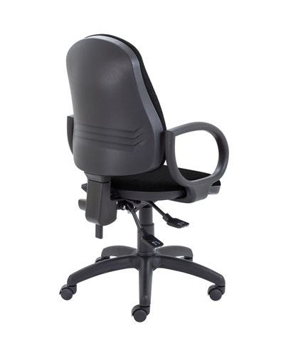 Jemini Teme Deluxe High Back Operator Chair 640x640x985-1175mm Black KF90541