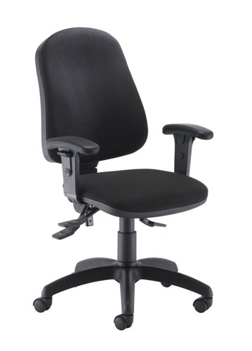 Calypso 2 Deluxe Chair With Adjustable Arms - Black
