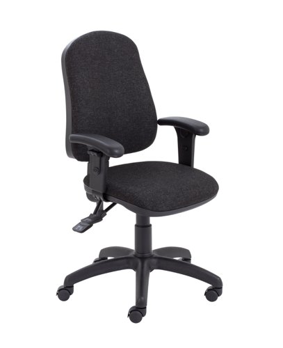 Calypso 2 Deluxe Chair With Adjustable Arms - Charcoal