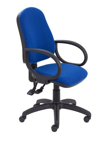 Calypso 2 Deluxe Chair With Fixed Arms - Royal Blue