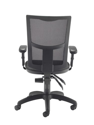 Calypso 2 Mesh Office Chair Adjustable Arms Charcoal