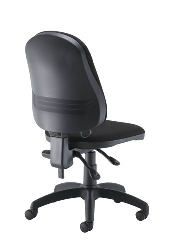 Calypso Ergo 2 Lever Office Chair with Lumbar Pump No Arms Black