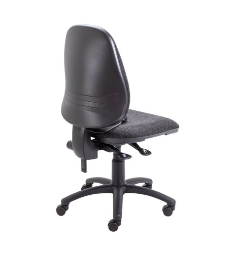 Calypso Ergo 2 Lever Office Chair with Lumbar Pump No Arms Charcoal