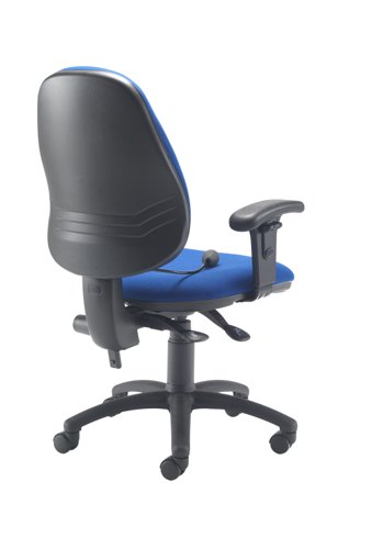 Calypso Ergo 2 Lever Office Chair with Lumbar Pump Adjustable Arms Royal Blue