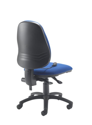 Calypso Ergo 2 Lever Office Chair with Lumbar Pump No Arms Royal Blue