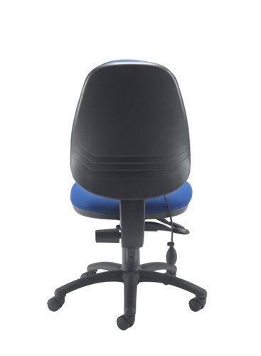 Calypso Ergo 2 Lever Office Chair with Lumbar Pump No Arms Royal Blue