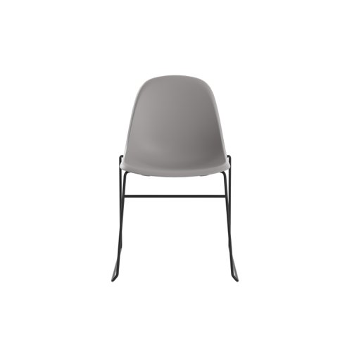 CH3517GR Lizzie Skid Chair Grey