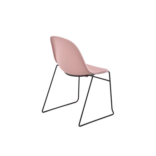 Lizzie Skid Chair Pink TC Group