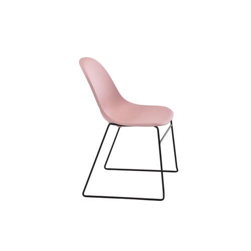 CH3517PK Lizzie Skid Chair Pink