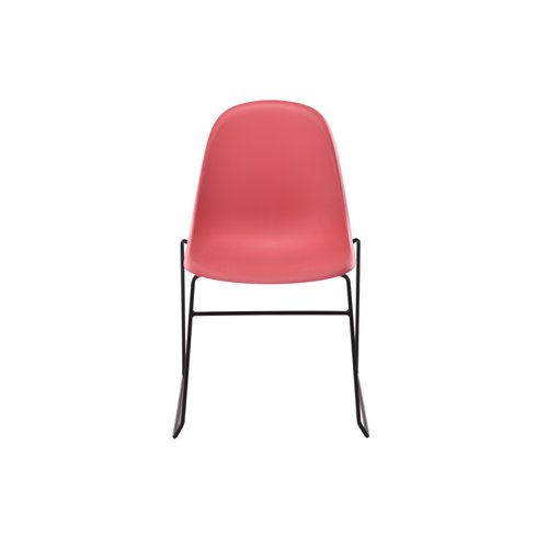 Lizzie Skid Chair Red
