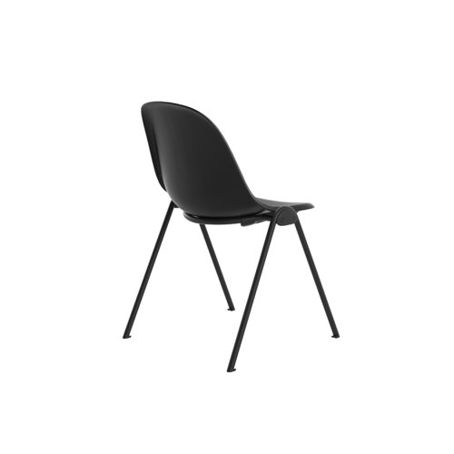 Lizzie 4 Leg Chair Black