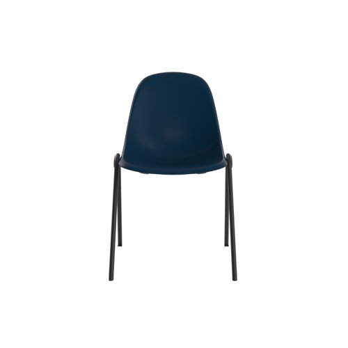 CH3518BL Lizzie 4 Leg Chair Blue
