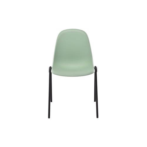 CH3518GN Lizzie 4 Leg Chair Green