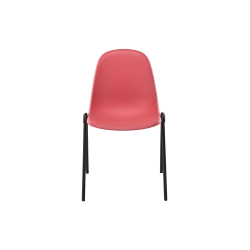 Lizzie 4 Leg Chair Red