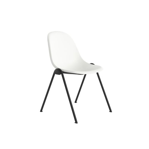 Lizzie 4 Leg Chair White