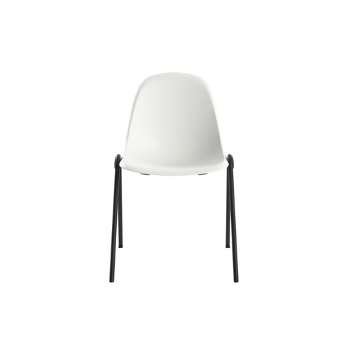 Comfortable multi-purpose chair with robust 4 leg base suitable for indoor dining or meeting room environments.