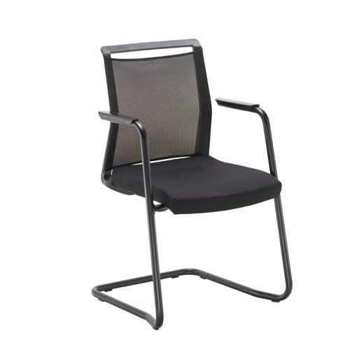 Urus Cantilever Chair - Black