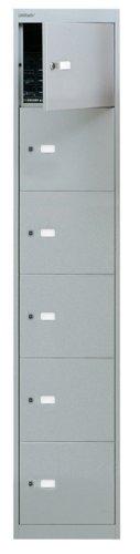 Bisley 6 Door Locker 30.5 Goose Grey