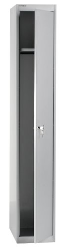 Bisley 1 Door Wardrobe Locker 45.7 Goose Grey