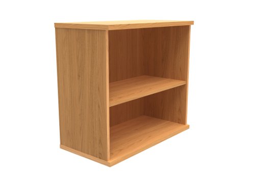 Bookcase (FSC) 1 Shelf 730 High Norwegian Beech