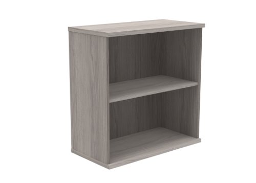 Bookcase (FSC) 1 Shelf 816 High Alaskan Grey Oak