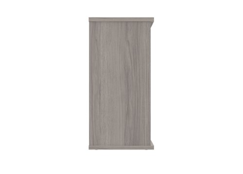 Bookcase (FSC) 1 Shelf 816 High Alaskan Grey Oak