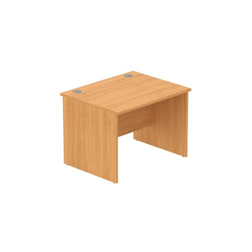 Office Rectangular Desk with Panel Legs (FSC) 1000X800 Norwegian Beech