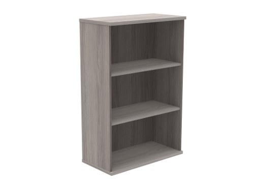 Bookcase (FSC) 2 Shelf 1204 High Alaskan Grey Oak